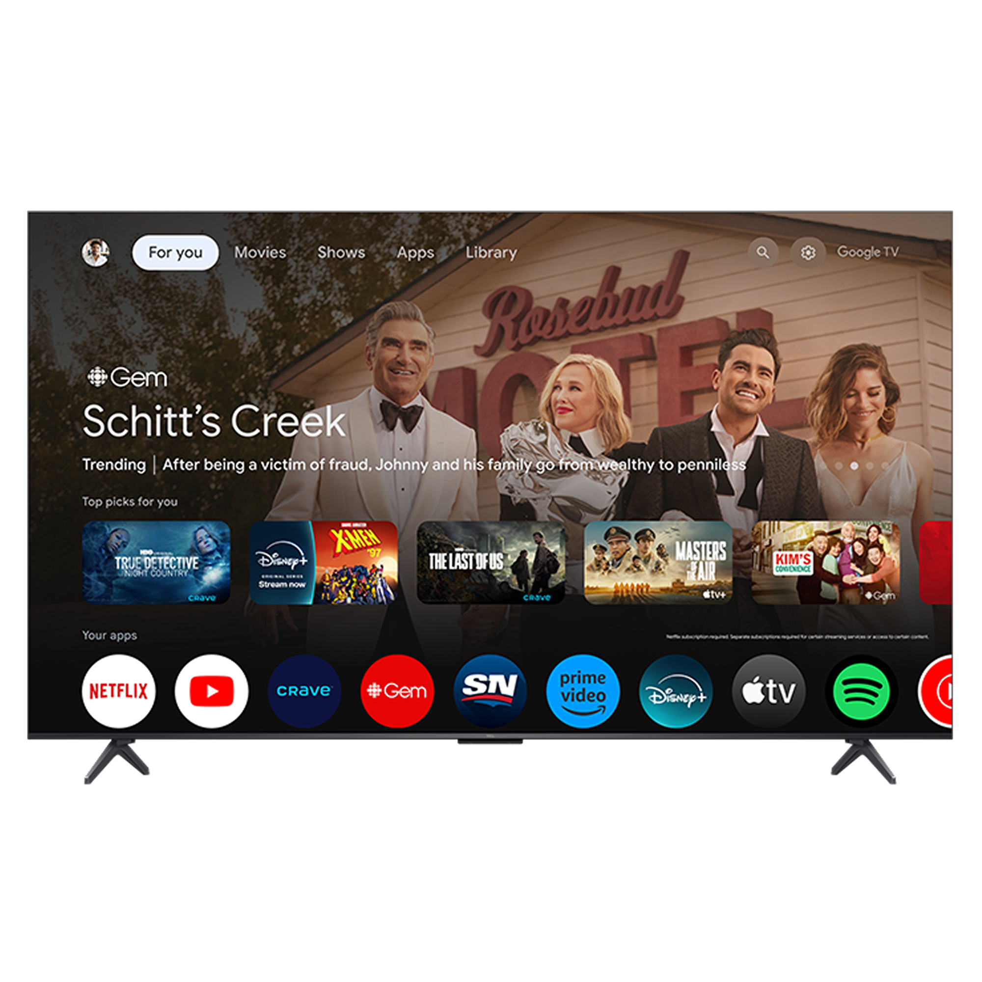 TCL QM6K 4K QD-Mini LED Smart TV with Google TV - Image 2