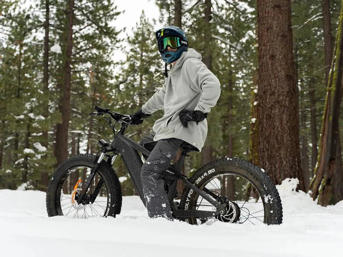 Himiway D7 Cobra 1000W Full Suspension Hunting Fat Tire Electric Bike - Image 6