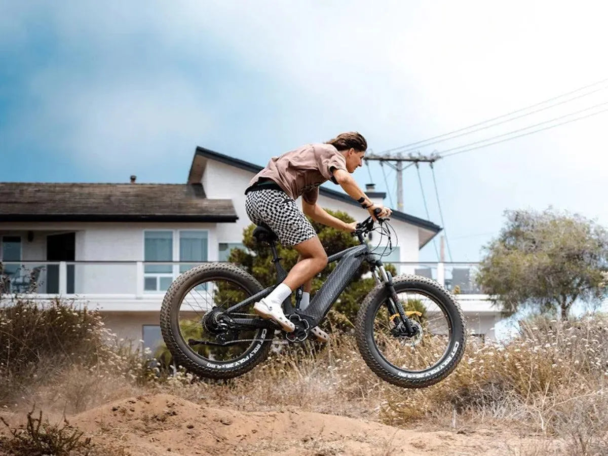 Himiway D7 Cobra 1000W Full Suspension Hunting Fat Tire Electric Bike - Image 7