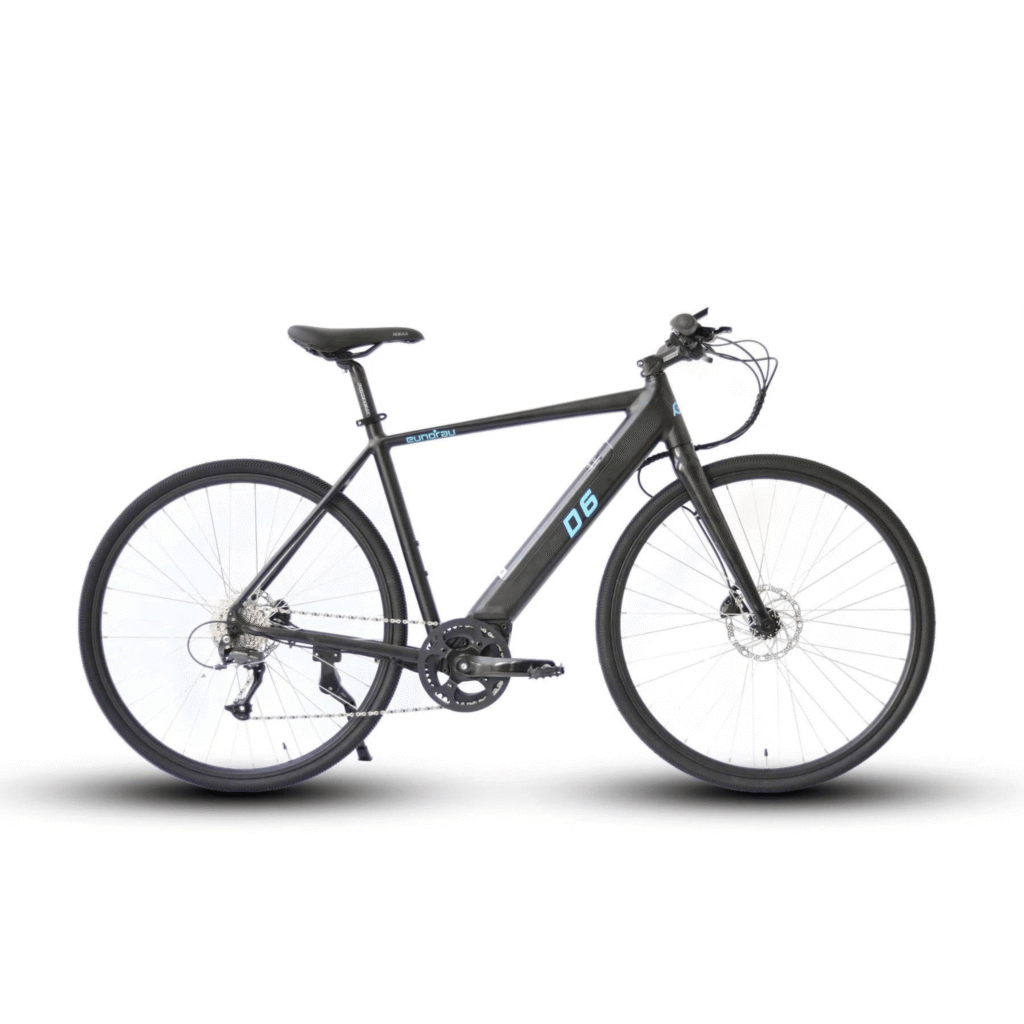 Eunorau D6 Mid-Drive Torque Sensor Commuter Electric Bike