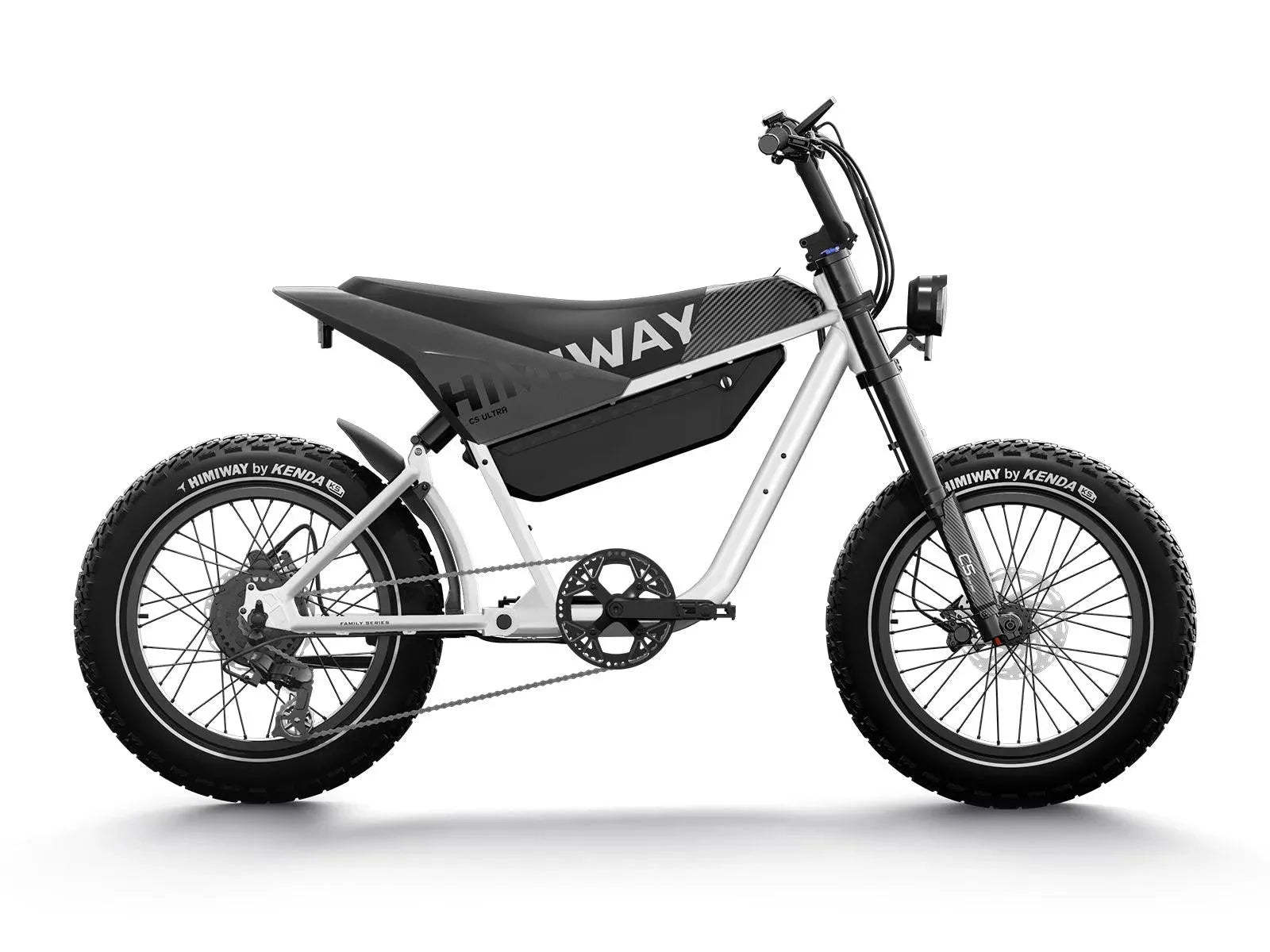 Himiway C5 750W Moto-Style Fat Tire Electric Bike - Image 3