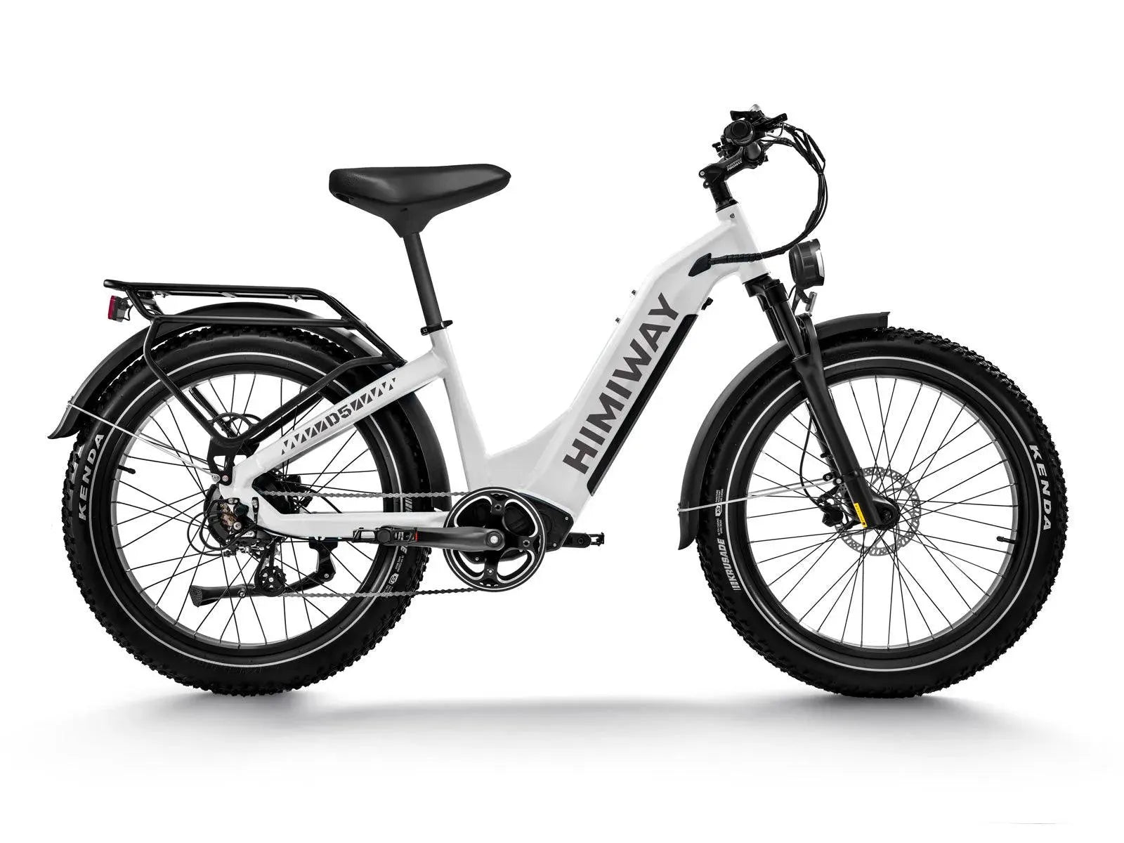 Himiway D5 ST Zebra 750W Step-Thru Fat Tire Electric Bike - Image 2