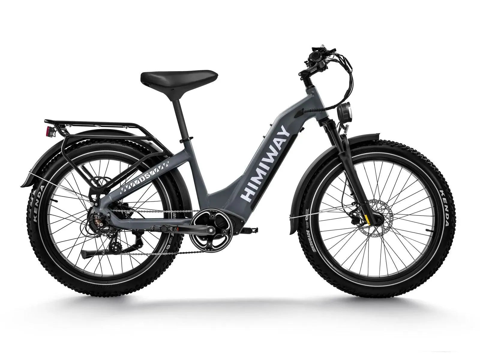 Himiway D5 ST Zebra 750W Step-Thru Fat Tire Electric Bike - Image 3