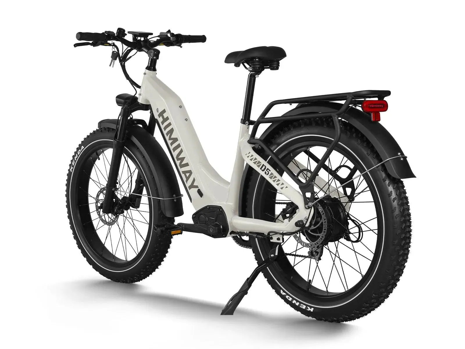 Himiway D5 ST Zebra 750W Step-Thru Fat Tire Electric Bike - Image 4