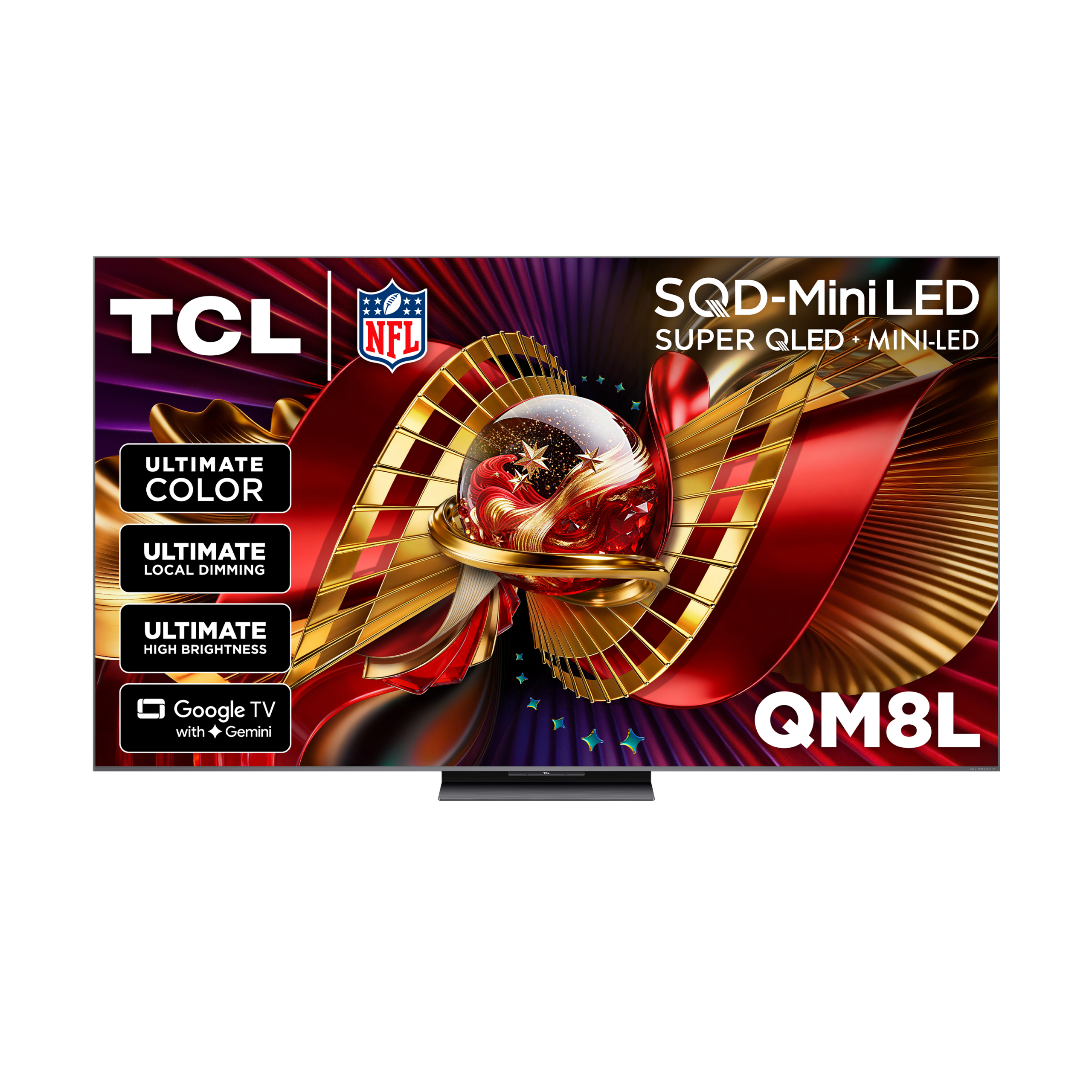 TCL QM8L 4K SQD-Mini LED Smart TV with Google TV