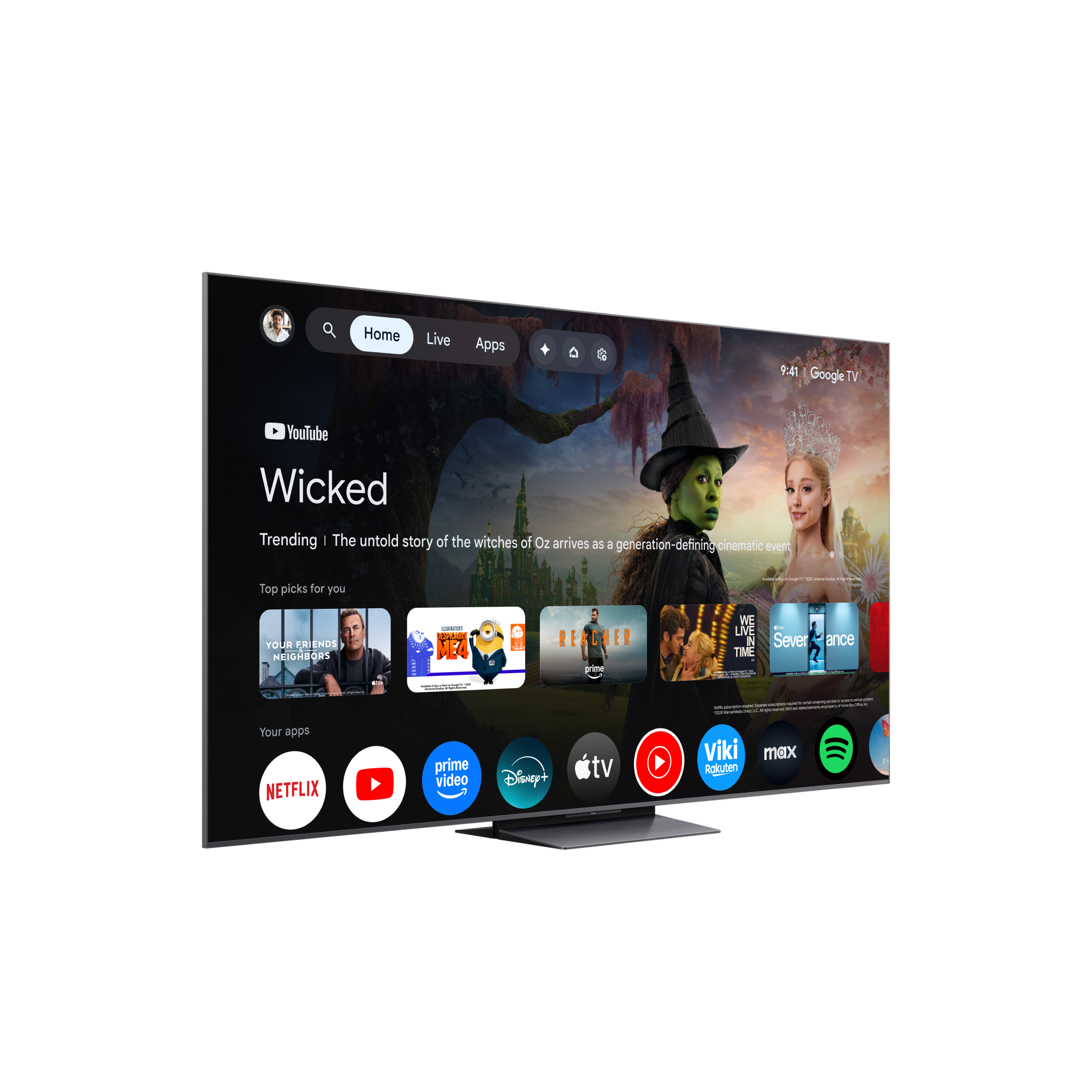 TCL QM8L 4K SQD-Mini LED Smart TV with Google TV - Image 5