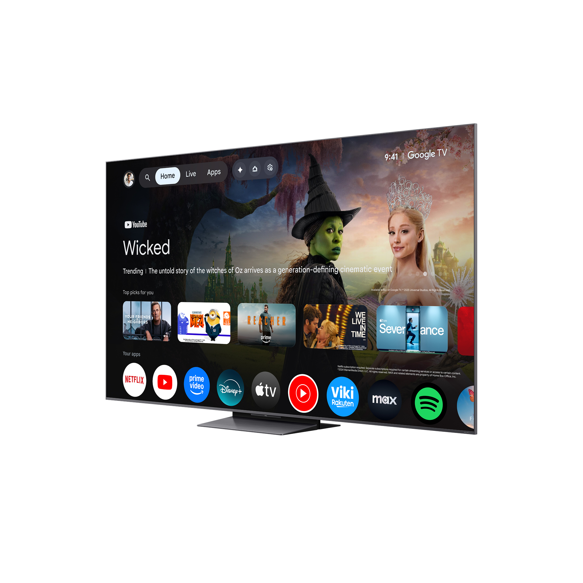 TCL QM8L 4K SQD-Mini LED Smart TV with Google TV - Image 6