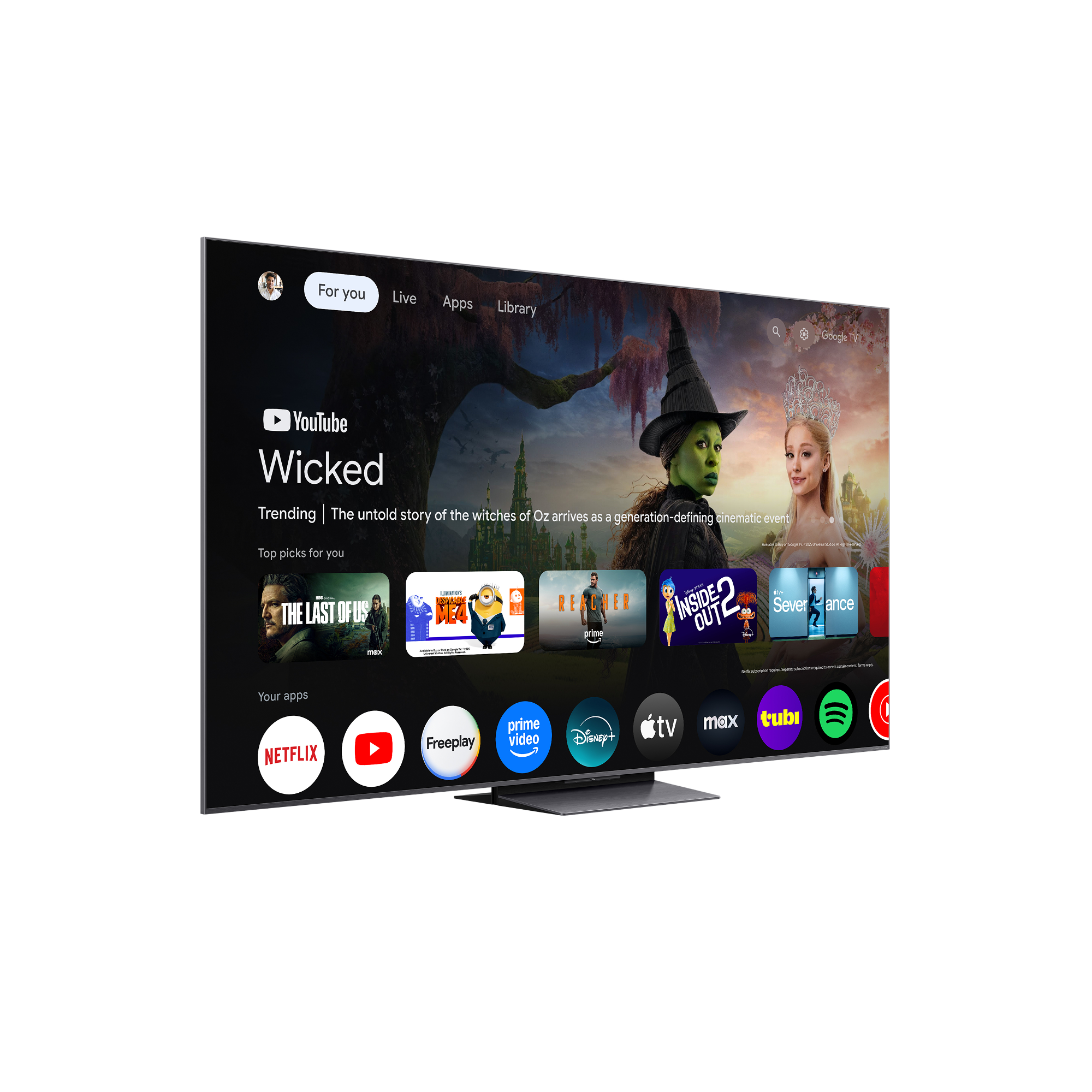 TCL QM8L 4K SQD-Mini LED Smart TV with Google TV - Image 8