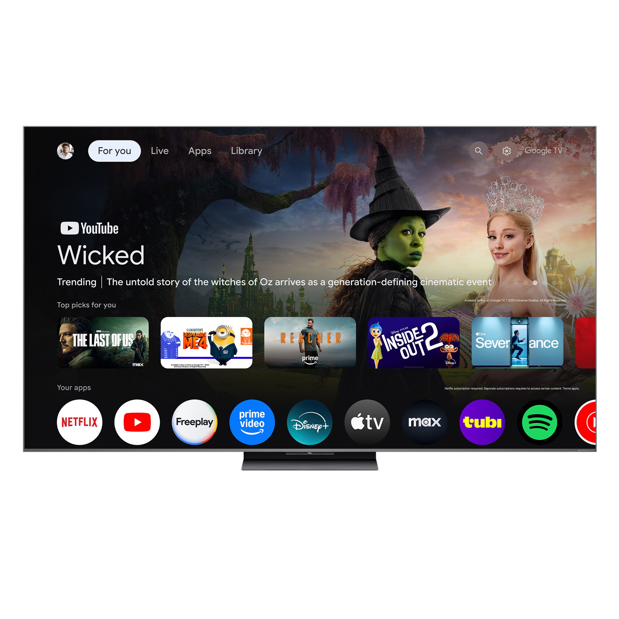 TCL QM8L 4K SQD-Mini LED Smart TV with Google TV - Image 7