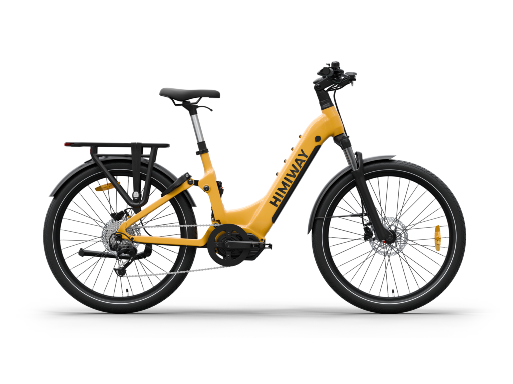 Himiway A7 Pro Mid-Drive Full Suspension Commuter Electric Bike