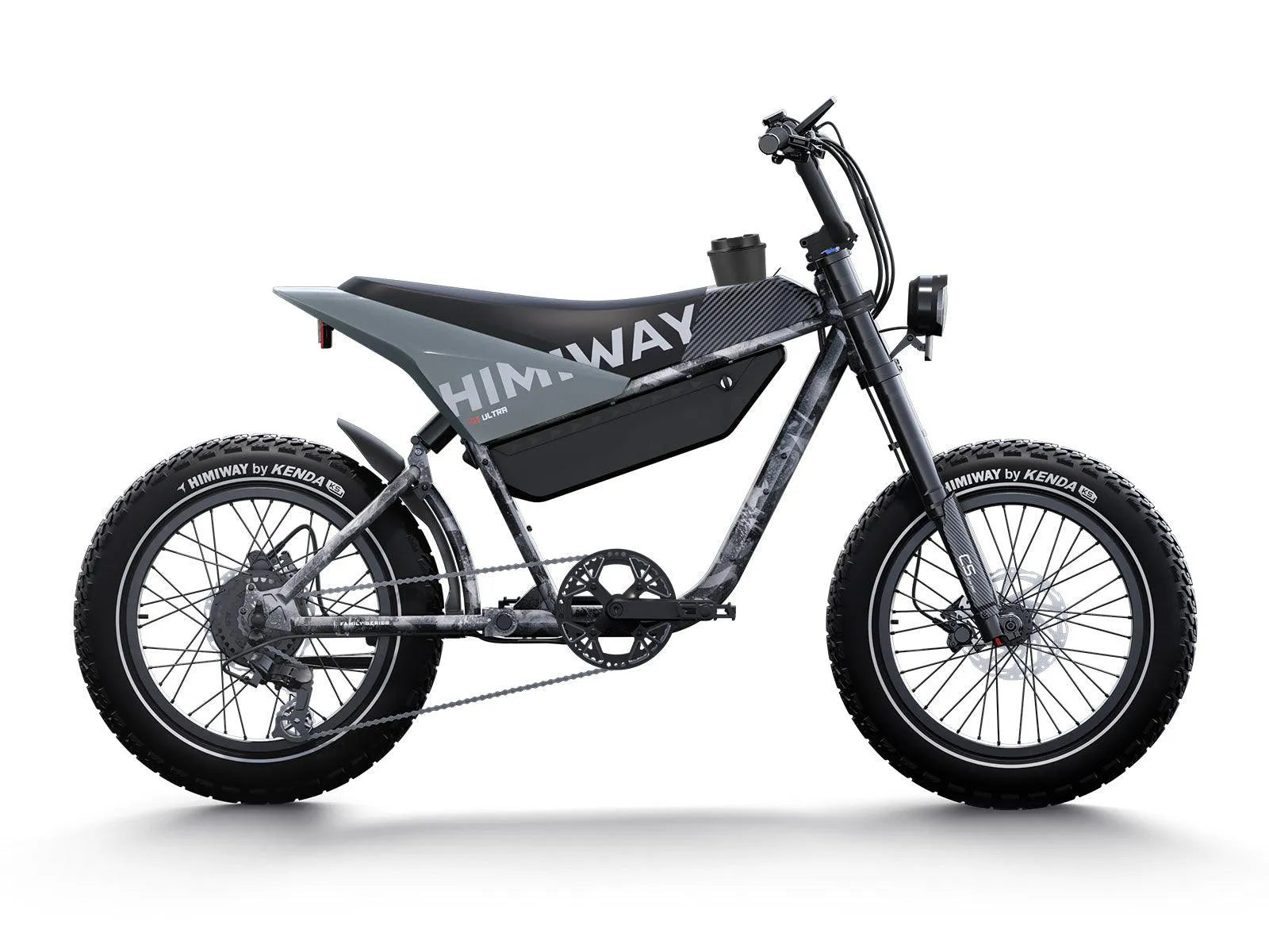 Himiway C5 750W Moto-Style Fat Tire Electric Bike - Image 2