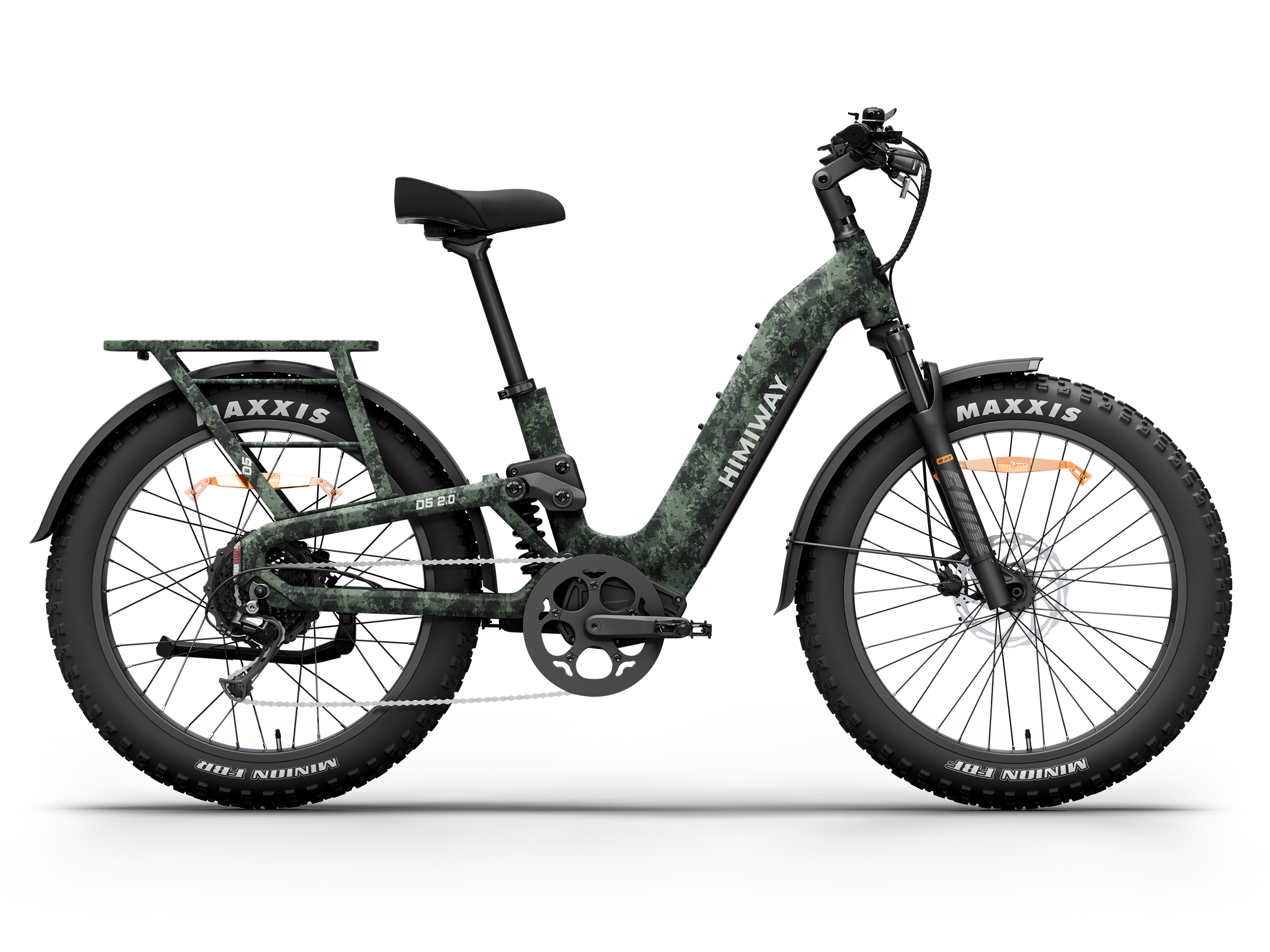 Himiway D5 ST Camo 2.0 Full Suspension Hunting Electric Bike