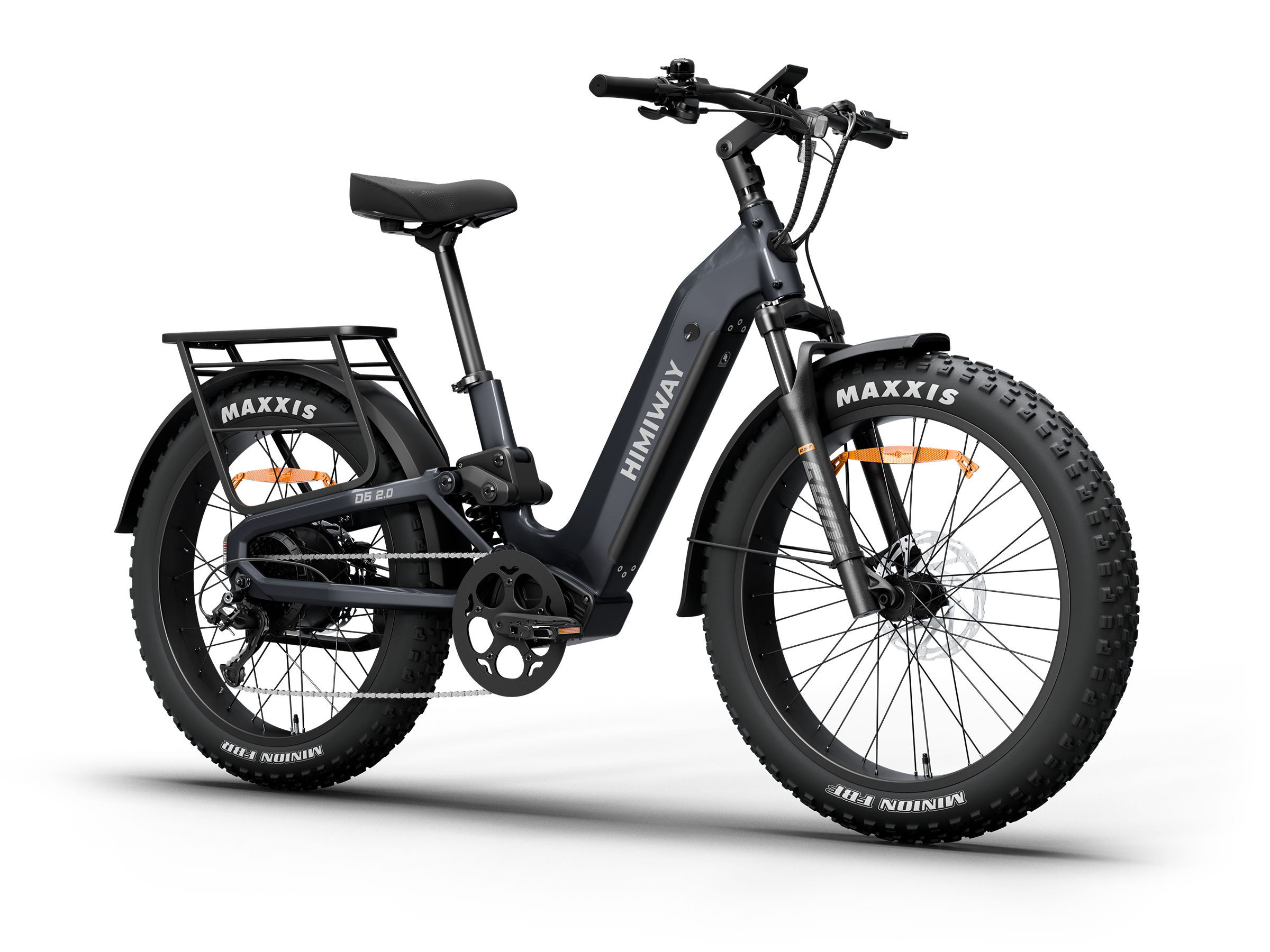 Himiway D5 ST 2.0 Step-Thru Full Suspension Fat Tire Electric Bike - Image 5