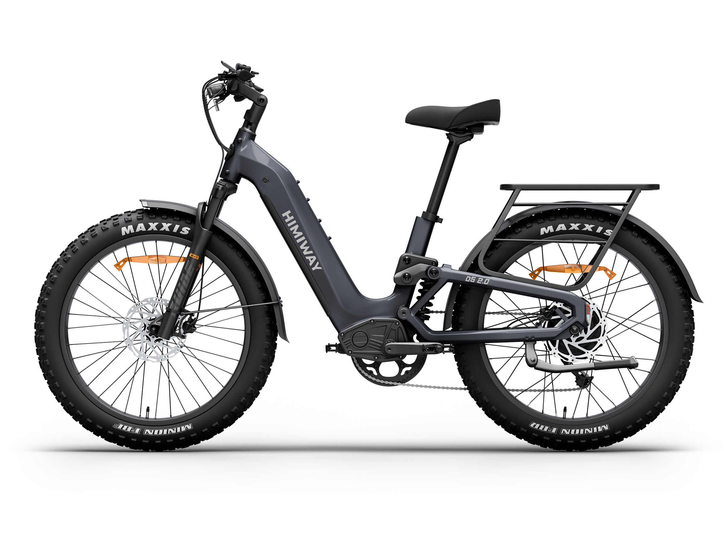Himiway D5 ST 2.0 Step-Thru Full Suspension Fat Tire Electric Bike - Image 7