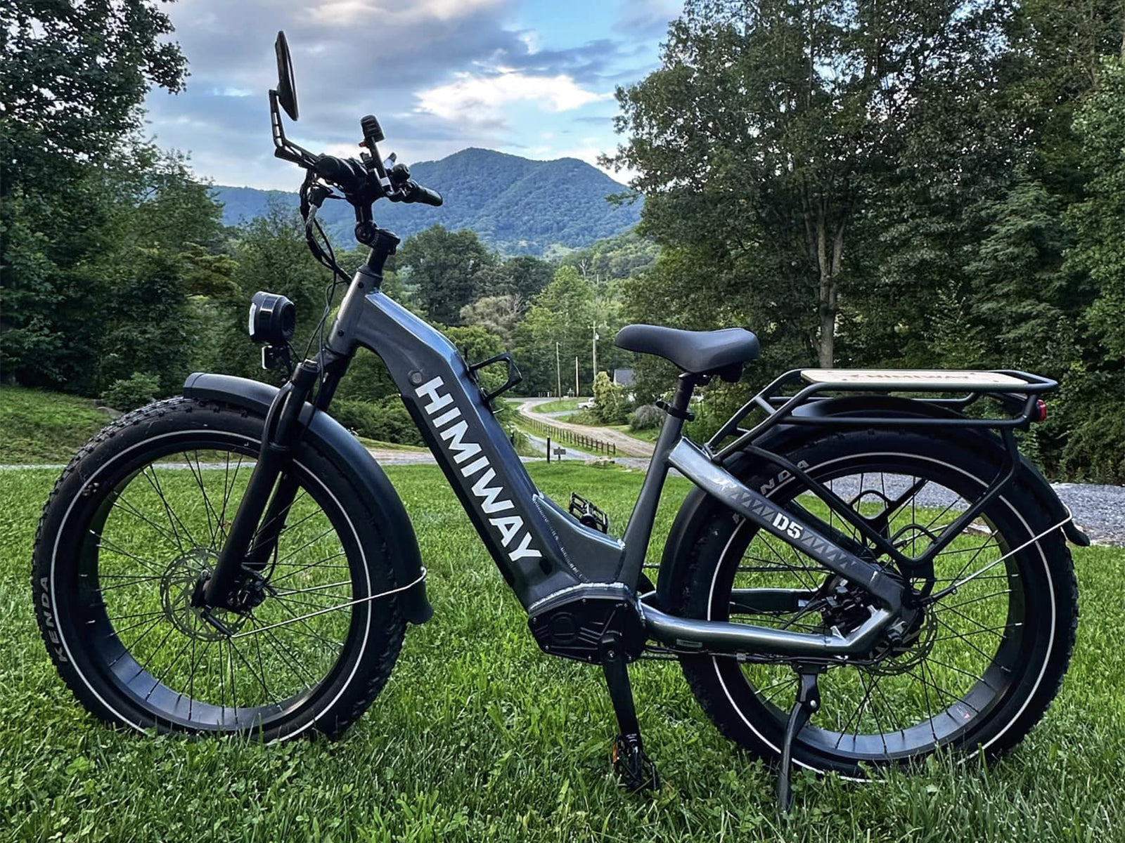 Himiway D5 ST Zebra 750W Step-Thru Fat Tire Electric Bike - Image 7