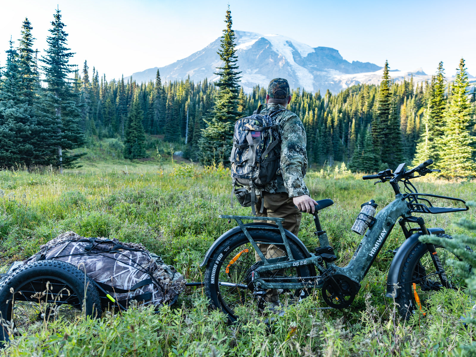 Himiway D5 ST Camo 2.0 Full Suspension Hunting Electric Bike - Image 2