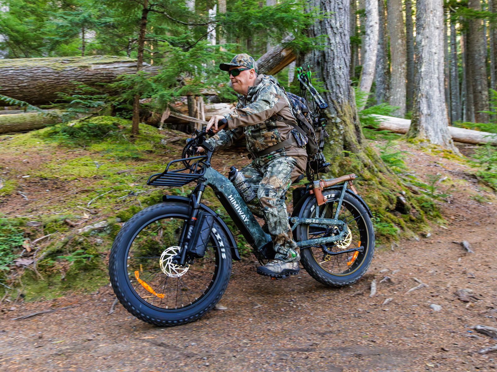 Himiway D5 ST Camo 2.0 Full Suspension Hunting Electric Bike - Image 3