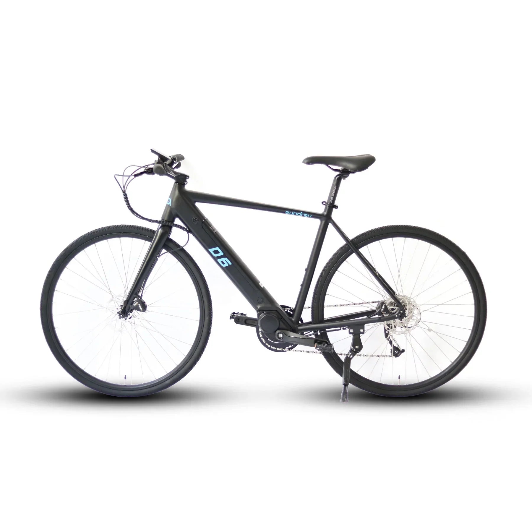 Eunorau D6 Mid-Drive Torque Sensor Commuter Electric Bike - Image 7