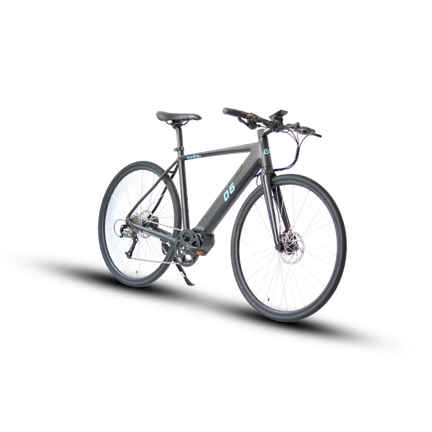 Eunorau D6 Mid-Drive Torque Sensor Commuter Electric Bike - Image 5