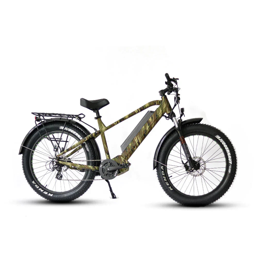 Eunorau Fat-HD 1000W Mid-Drive Fat Tire Electric Bike - Image 3