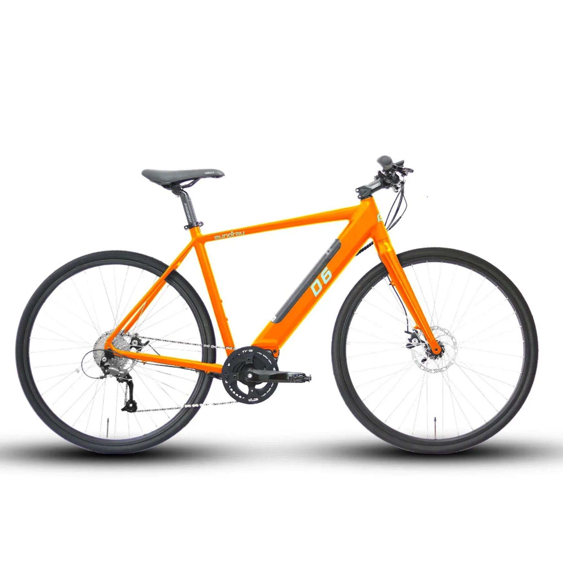 Eunorau D6 Mid-Drive Torque Sensor Commuter Electric Bike - Image 3