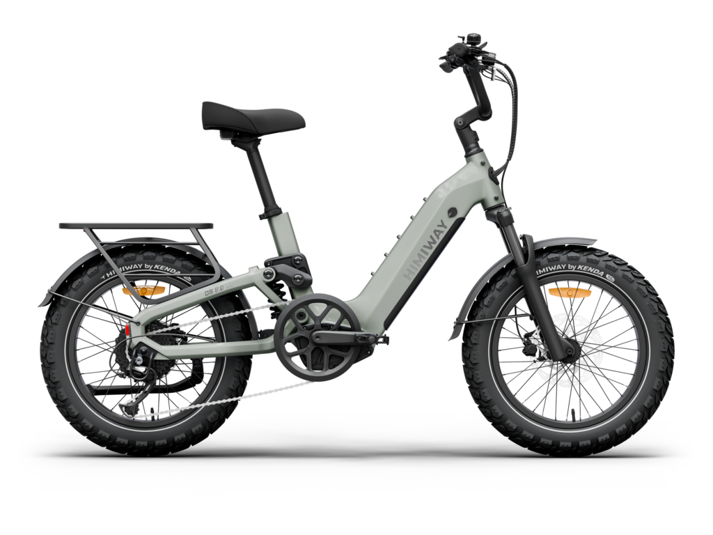 Himiway D5 2.0 20" Compact Full Suspension Fat Tire Electric Bike