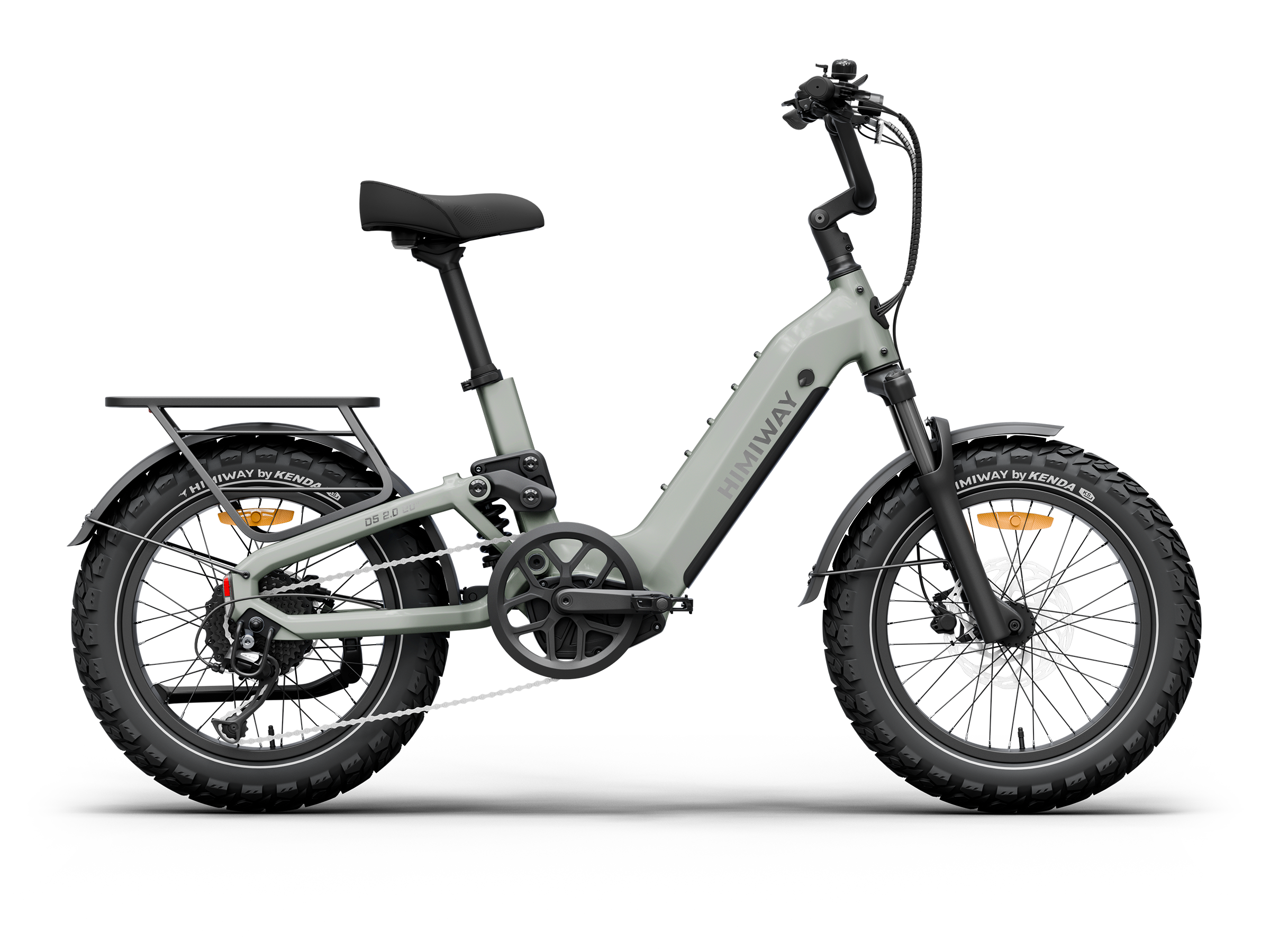 Himiway D5 2.0 20" Compact Full Suspension Fat Tire Electric Bike