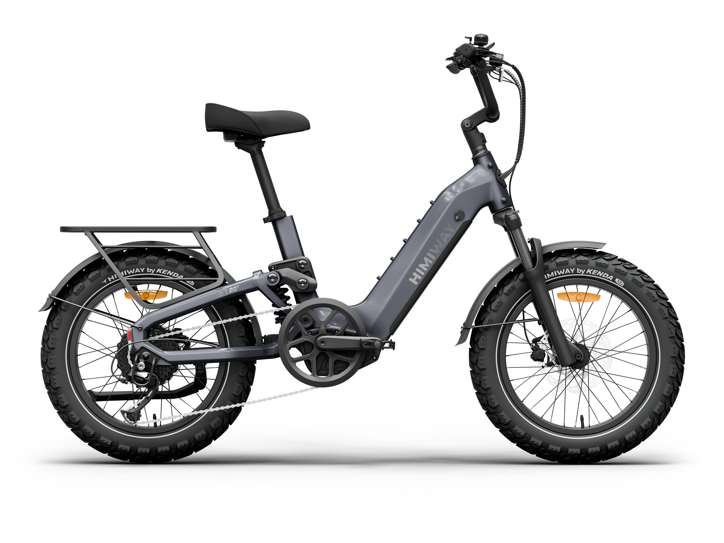 Himiway D5 2.0 20" Compact Full Suspension Fat Tire Electric Bike - Image 7
