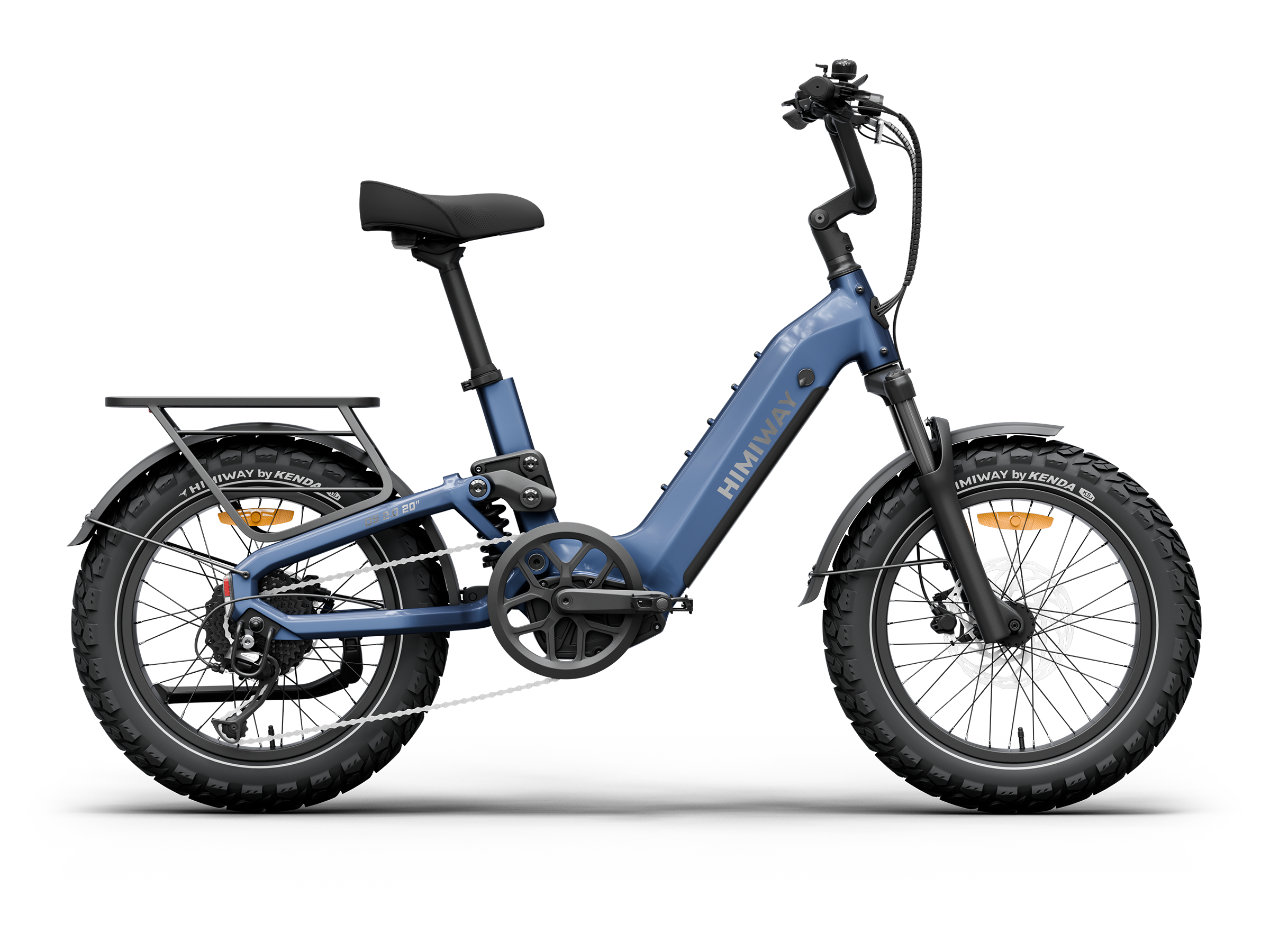 Himiway D5 2.0 20" Compact Full Suspension Fat Tire Electric Bike - Image 5