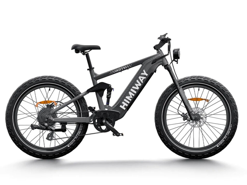 Himiway D7 Cobra 1000W Full Suspension Hunting Fat Tire Electric Bike