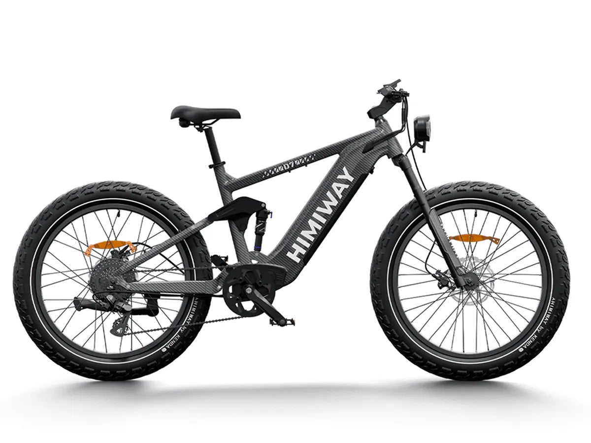 Himiway D7 Cobra 1000W Full Suspension Hunting Fat Tire Electric Bike
