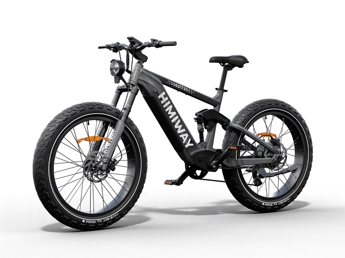 Himiway D7 Cobra 1000W Full Suspension Hunting Fat Tire Electric Bike - Image 2