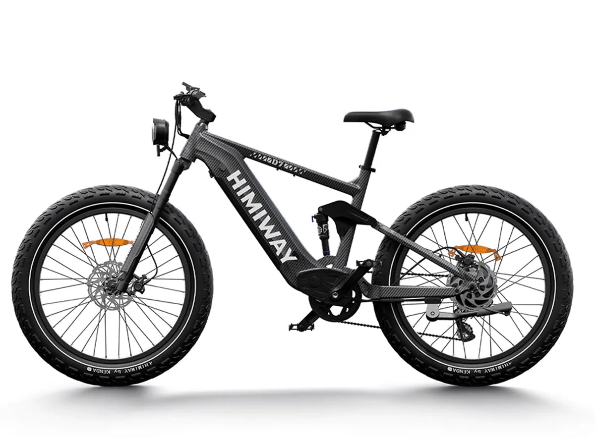 Himiway D7 Cobra 1000W Full Suspension Hunting Fat Tire Electric Bike - Image 4