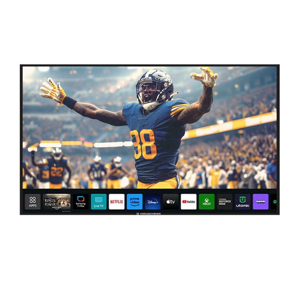 MirageVision Diamond Full-Sun Neo QLED Outdoor Smart TV, IP55